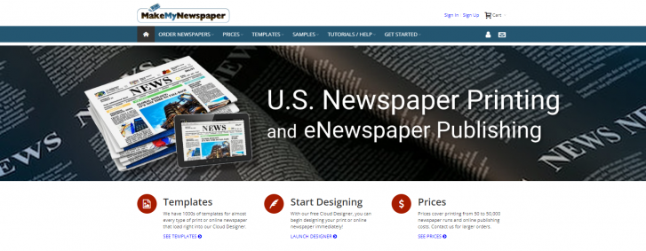 Makemynewspaper Home