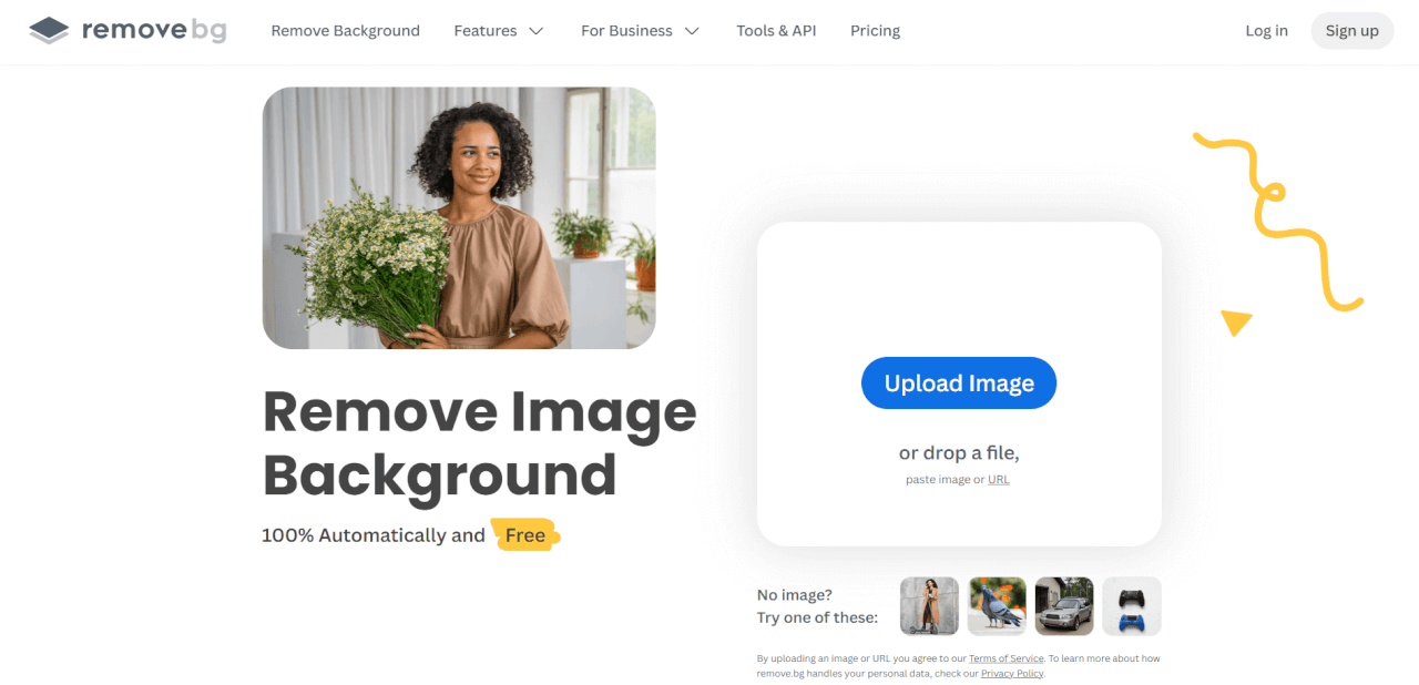 Removebg Home Page