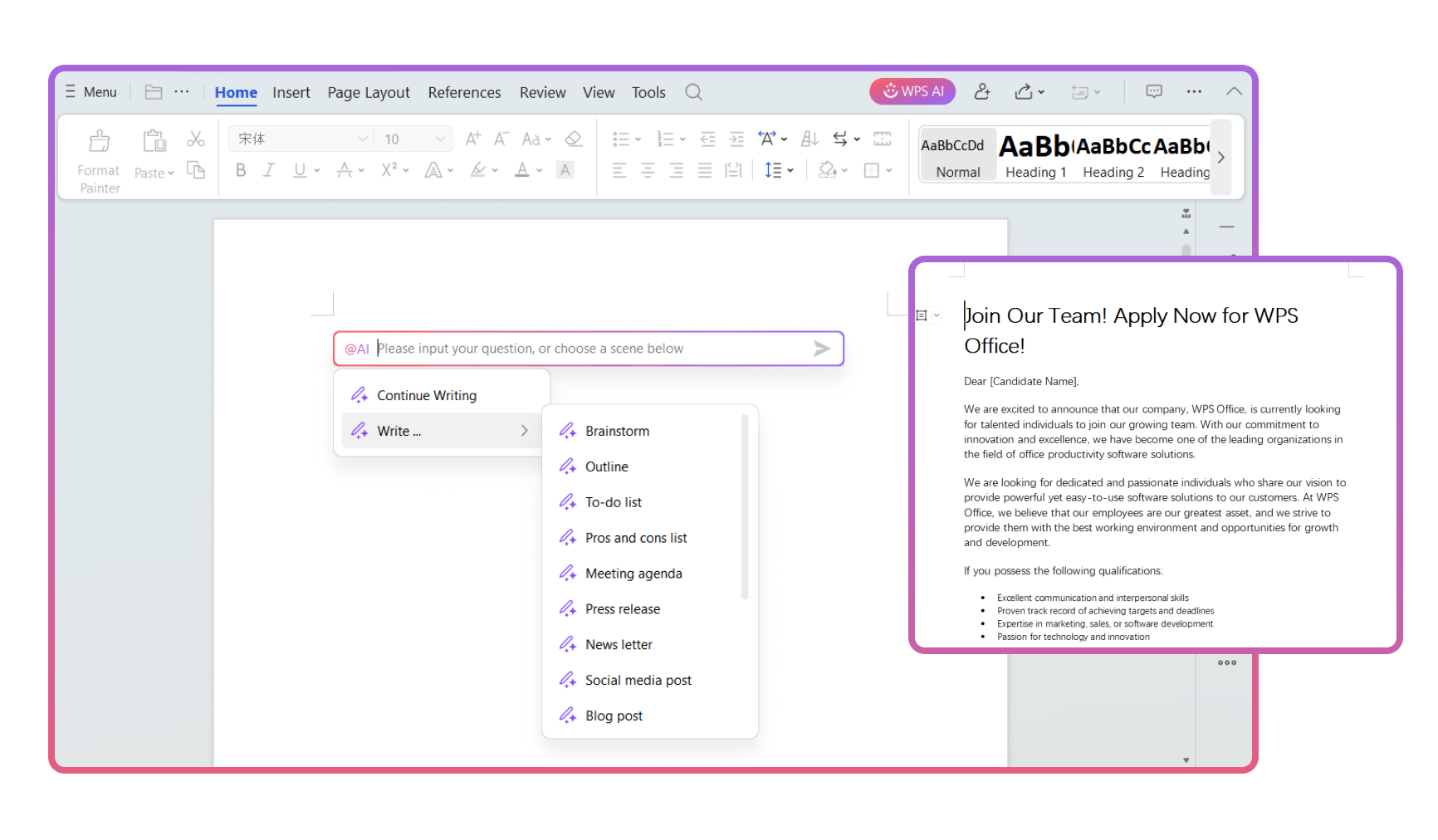 WPS AI Introduces New Features in Latest Release | WPS Office Academy