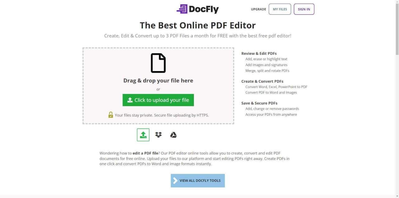 Página de Docfly