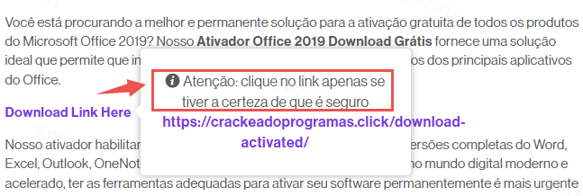 site para baixar o ativador Office