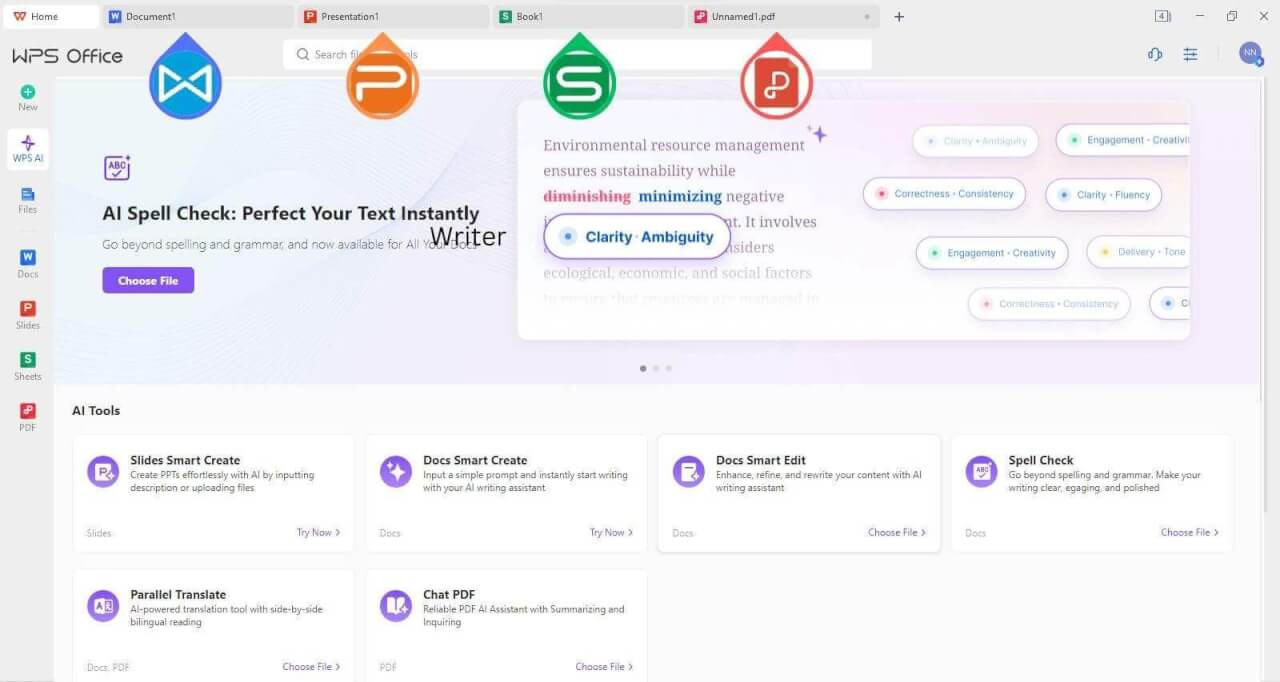 WPS Office - جميع التطبيقات تحت سقف واحد