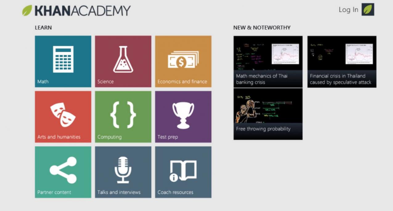 “Khan Academy”