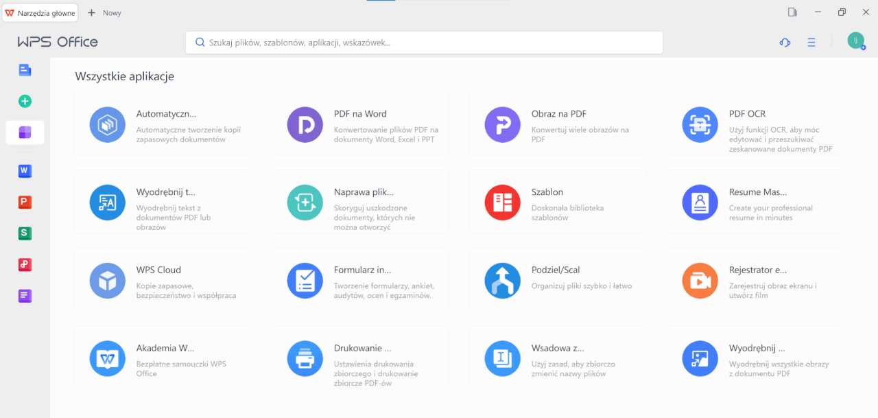 Potężne narzędzia WPS Office