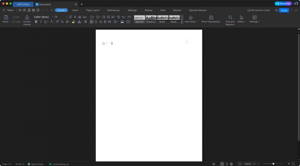 WPS Office Mac