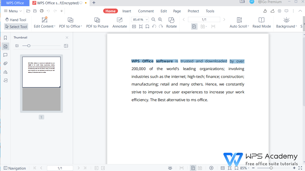 How to cancel the password of editing and extracting in a PDF file in WPS  Office？ | WPS Office Academy