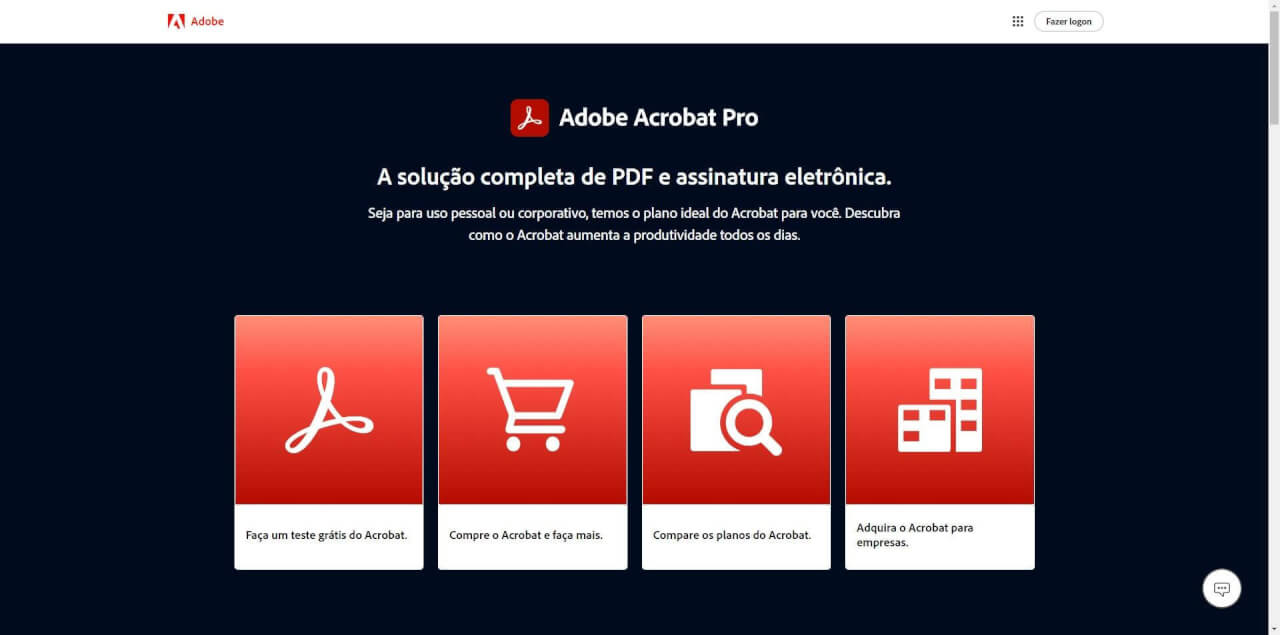 Página de Adobe Acrobat