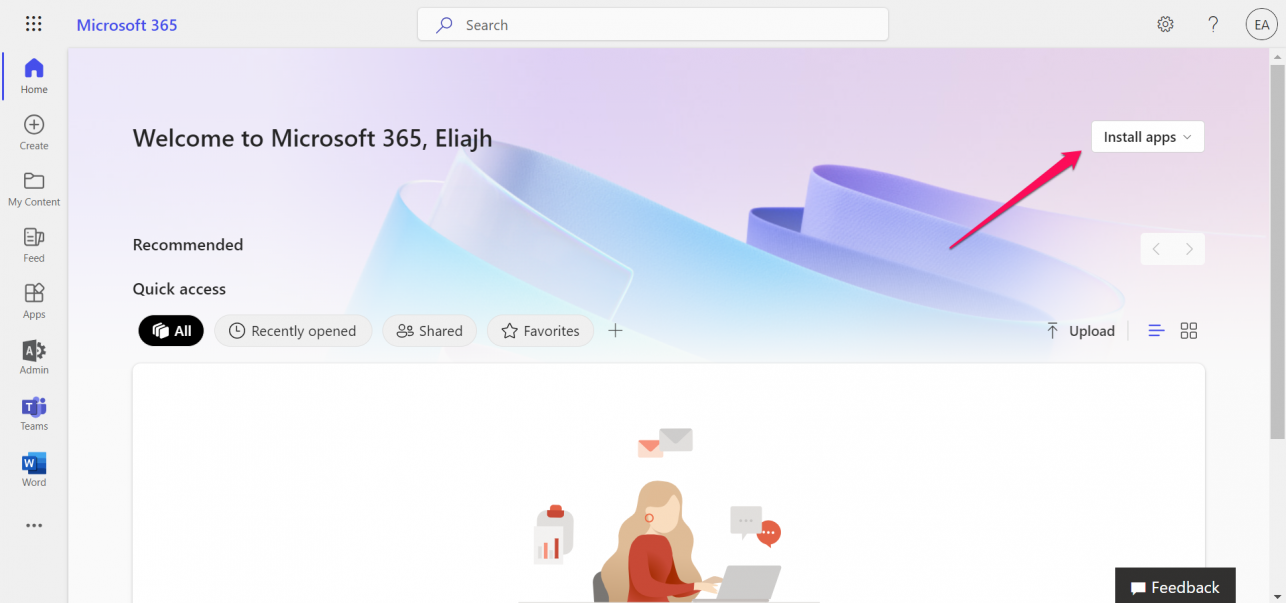 تثبيت تطبيقات الطلاب