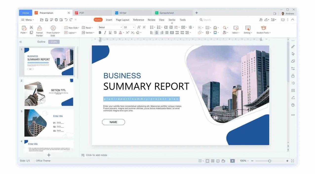  AI Slide creator