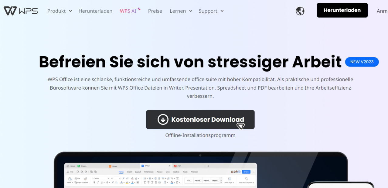 WPS Office herunterladen