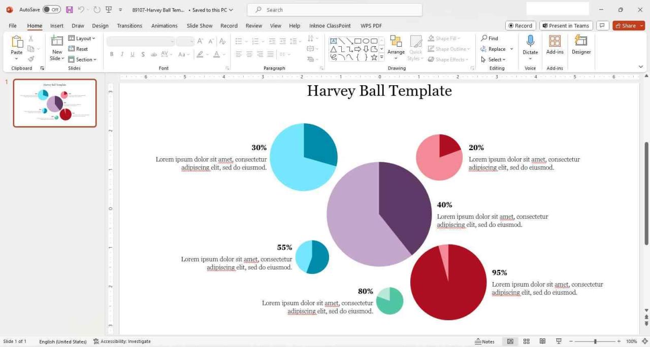 How to Create Harvey Balls in PowerPoint (StepbyStep Guide) WPS
