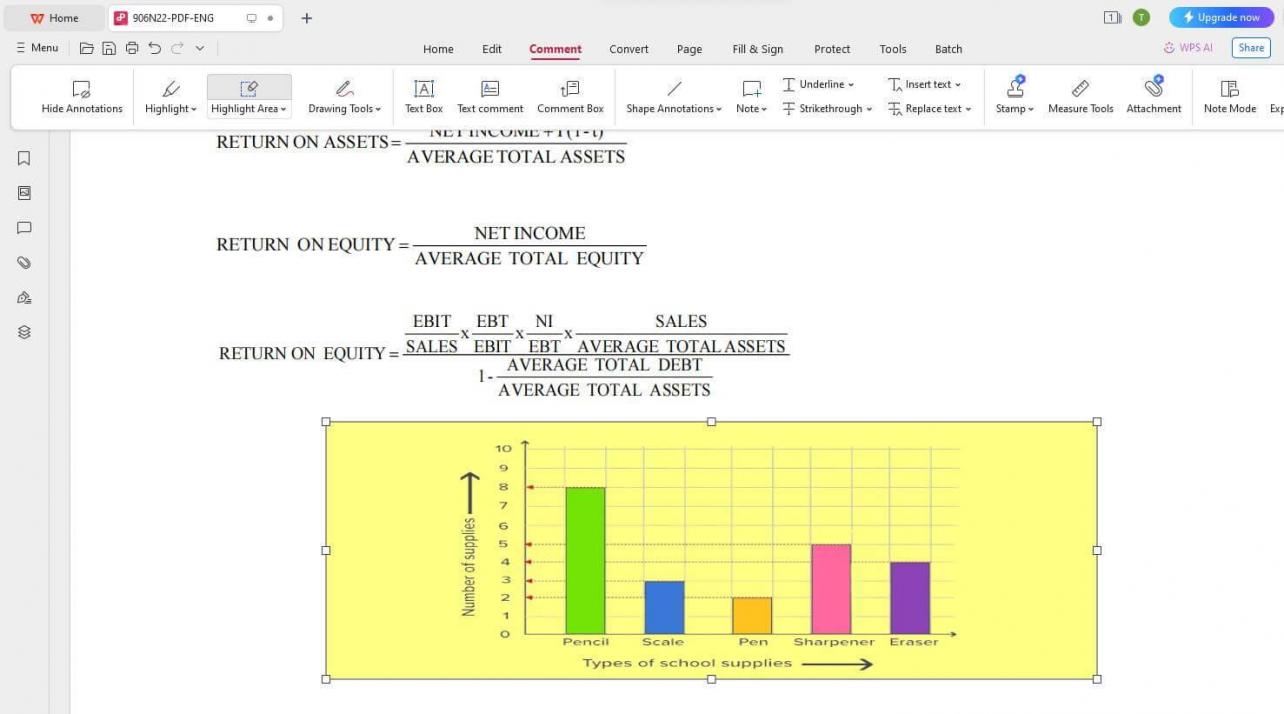  Area Highlighter WPS PDF