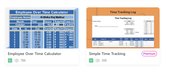 Top 10 Time Card Templates Download for Free | WPS Office Academy