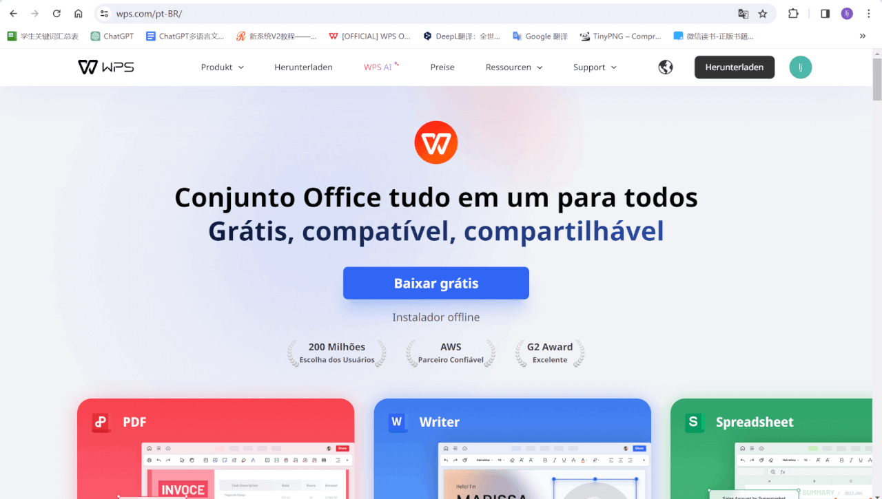 Pesquise https://br.wps.com/