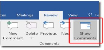 How to print comments in word 2016 ? | WPS Office Academy