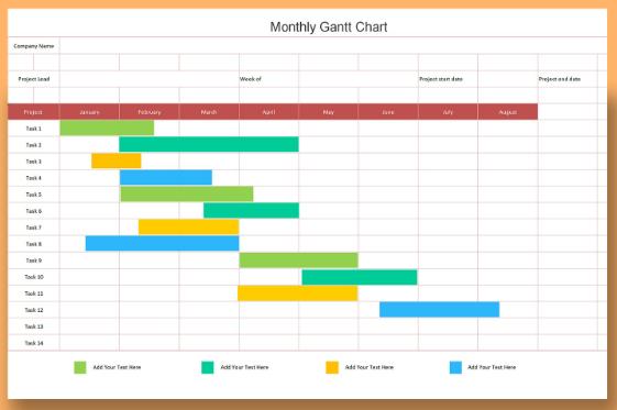The Bes 10 In Excel Template Gantt Chart 2022 WPS Office Academy