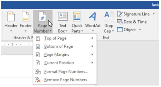 How to number pages in word 2016 starting on page 2 | WPS ...