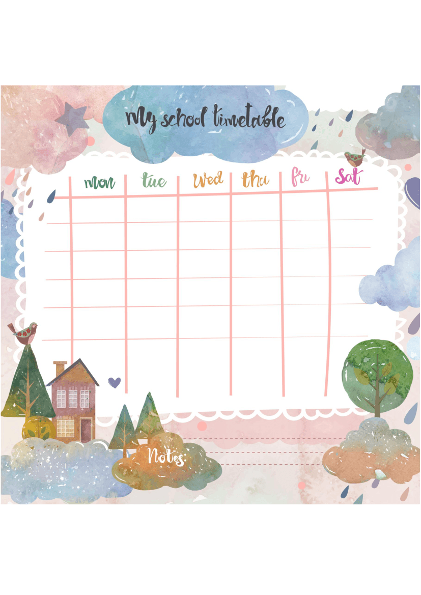 Course Schedule Curriculum wps meaning