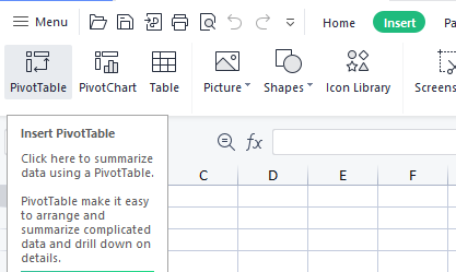 pivot charts mac excel 2013