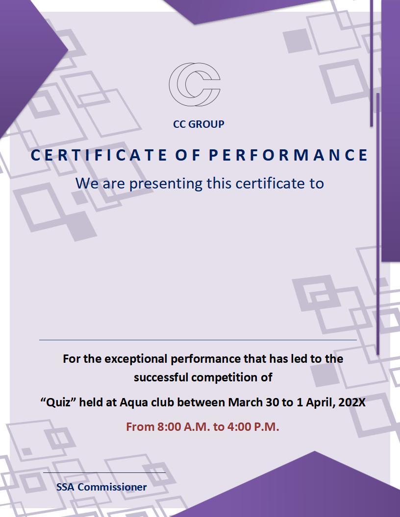 Free certificate templates word: find the right one and the ideal model |  WPS Office Academy