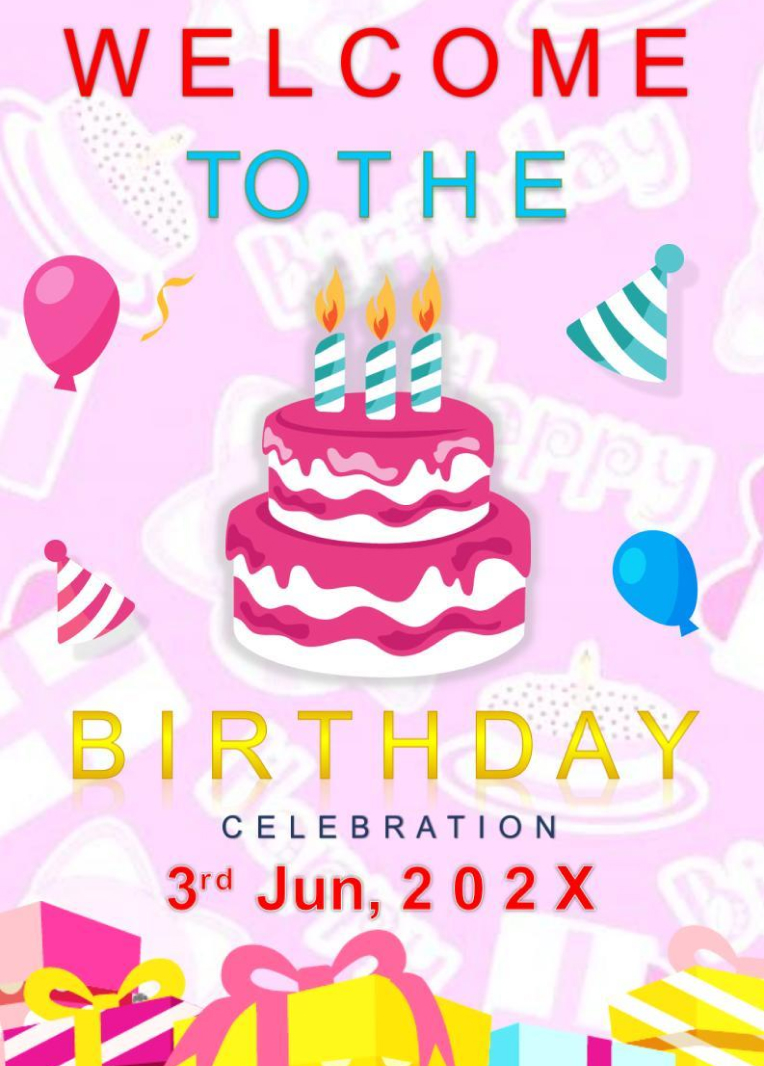 Beautiful Free Birthday Card Templates for Word | WPS Office Academy