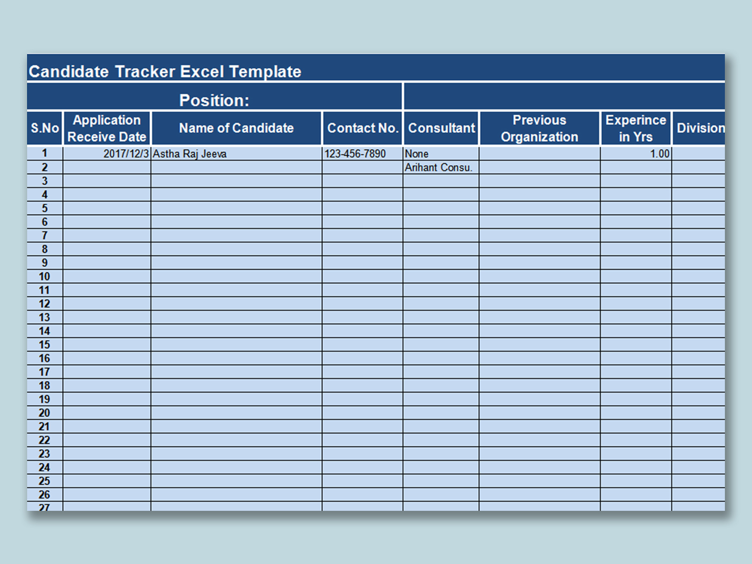 Free Recruiting Metrics Excel Templates for download | WPS Office Academy