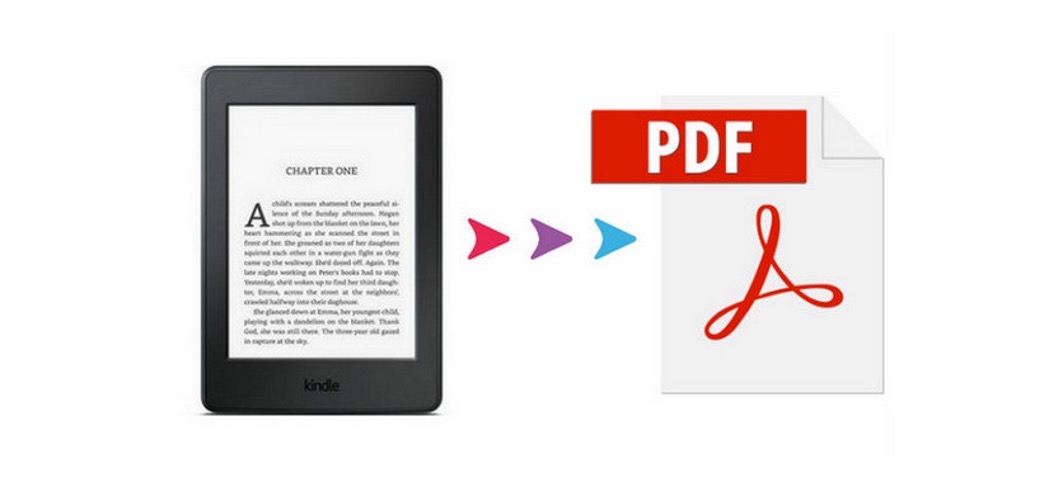 convert kindle file to pdf