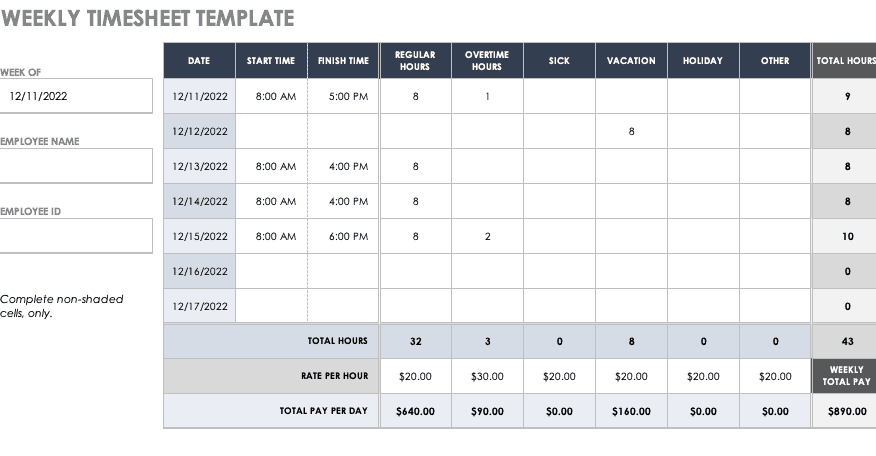 The Ultimate Guide to Time Card Templates: Streamline Your Time-Tracking Process