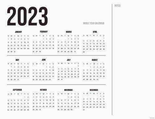 10 Best Editable Calendar Templates for 2024 | WPS Office Academy