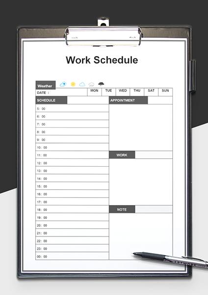 Blank Calendar Template Word