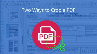 Multiple Ways to Crop a PDF