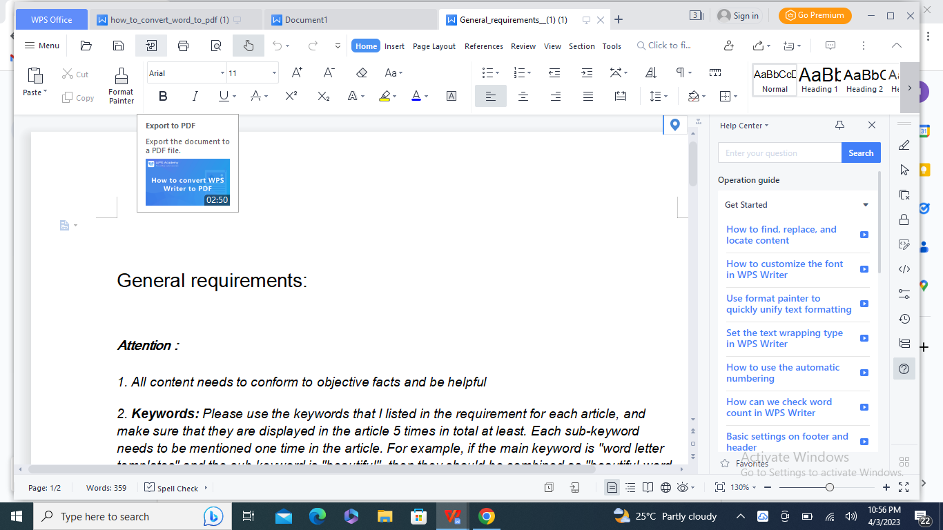 4 Easiest Ways To Convert Word To PDF 2023 Ultimate Guide WPS PDF Blog