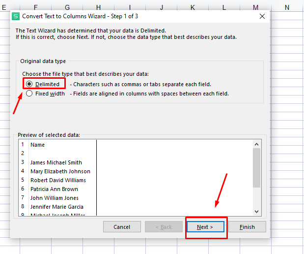 convert text to columns wizard convert text to columns wizard