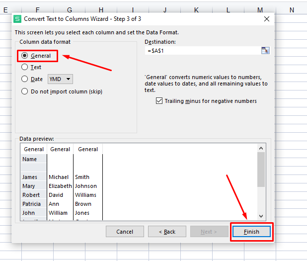 spreadsheet column data format spreadsheet column data format