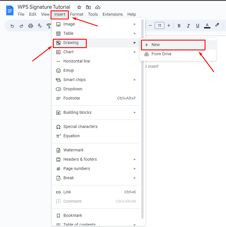 How to insert a signature in Word on Windows& Mac | WPS Office Academy