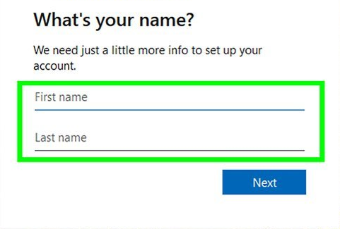 Fill your information