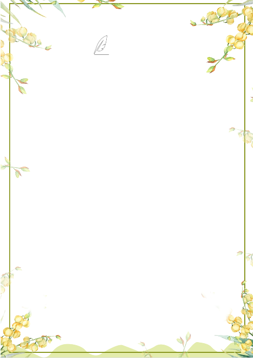 Border letter Template