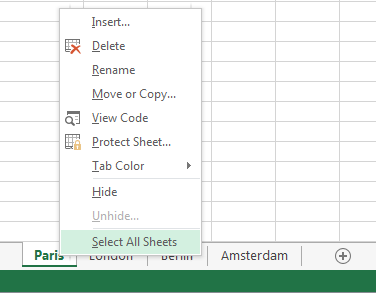 How to Ungroup Worksheets in Excel
