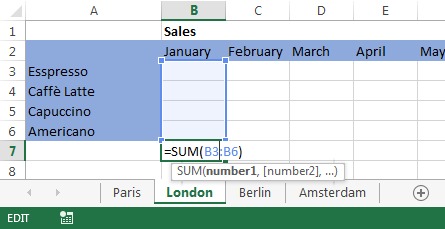 how to group worksheets in excel