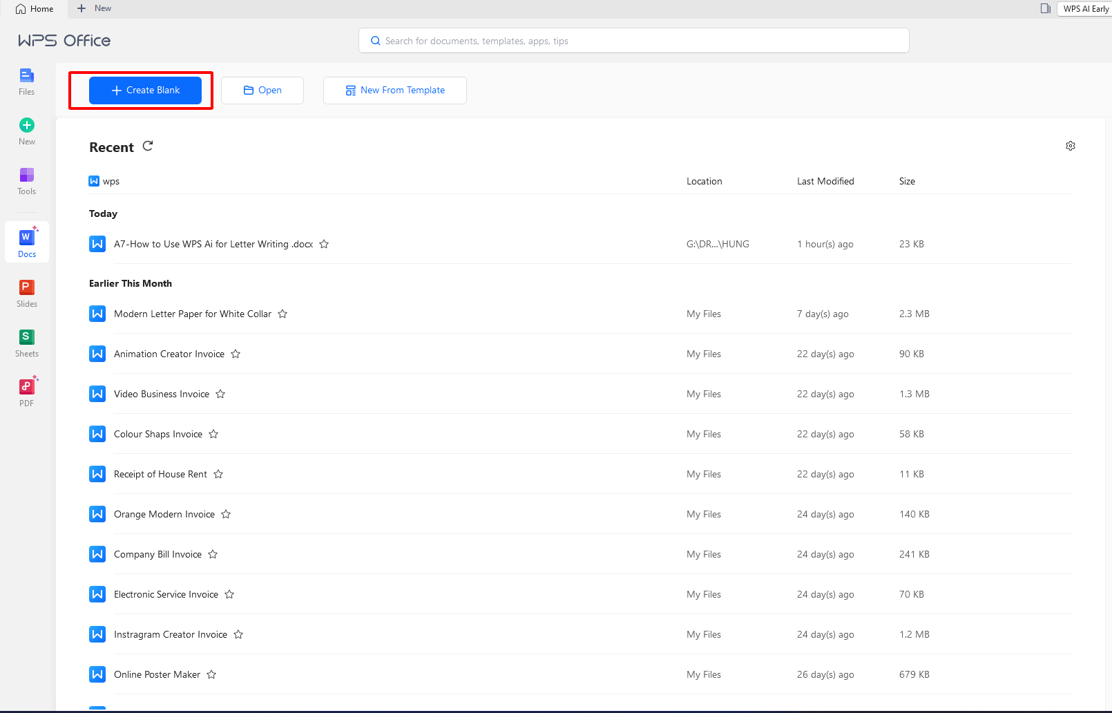 How to Use WPS Ai for Lyrics Generating