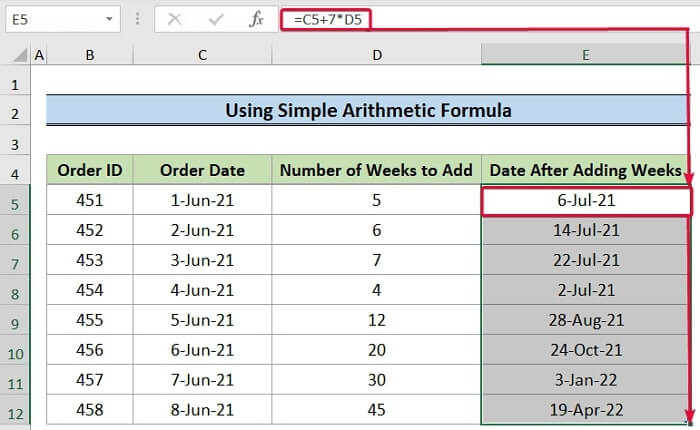 Excel Formulas For Dates