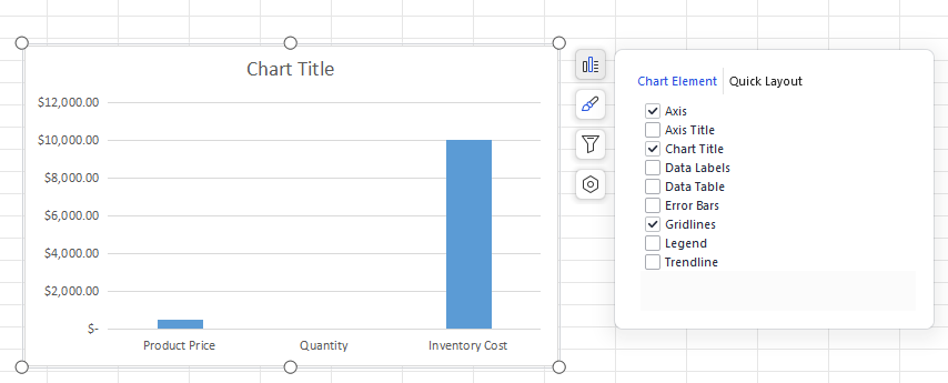 WPS Spreadsheet edit chart