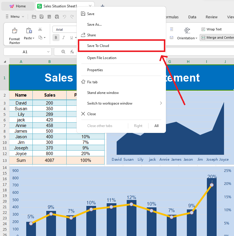 WPS Spreadsheet Templates