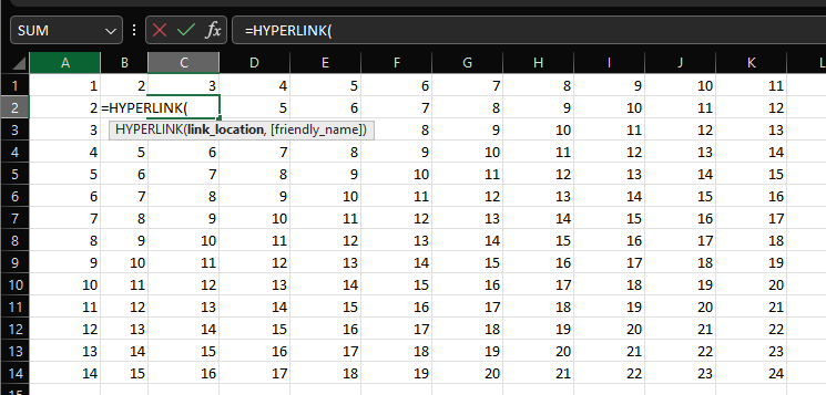 add Hyperlink by function