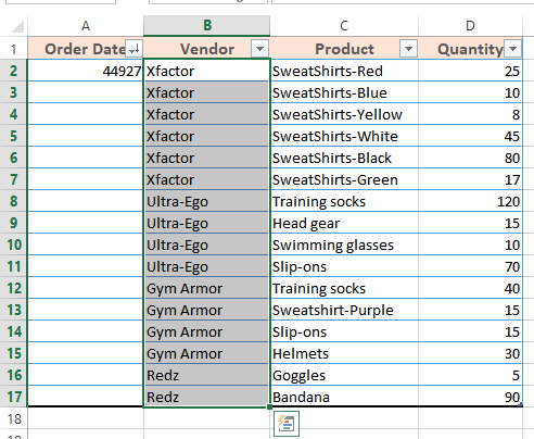 Excel VBA Macro to Fill Down