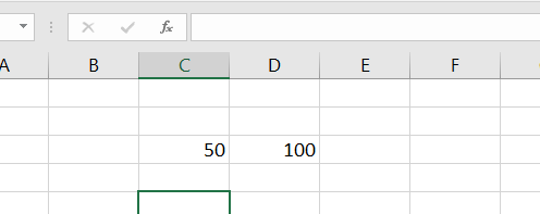 data in Excel file