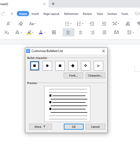 Ms Word Checkbox Symbol