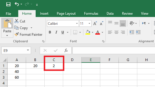 Using Indirect function