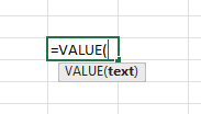  VALUE function