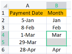 Excel splitting of cell sample